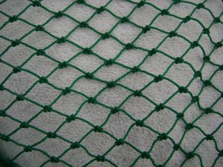 2 Feet X 5 Feet Green Poly/nylon Shrimp Fishing Net (n54) photo