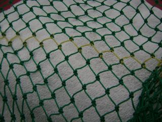 2 Feet 0 Inches X 7 Feet 0 Inches Green Poly/nylon Shrimp Fishing Net (n83) photo