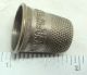 Vintage Thimble Prudential Life Insurance Company Metal Advertising Sewing Tool Thimbles photo 3