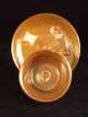 A Chinese Porcelain Batavia Brown/iron Red And Gilt Cup And Saucer Other photo 3