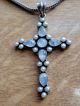 925 Silver Cross And Chain Made In India With Rock Crystal? And Pearls India photo 1