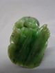 Fine Spinach - Green Jade/jadeit Kwan - Yin Figure With Very Fine Carvings Kwan-yin photo 10