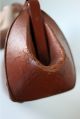 Cête D ' Or Brown Leather Gladstone Doctor Bag - Antique Vintage Doctor Bags photo 2