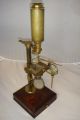 Antique Brass Jones Improved Type Monocular Microscope C1800 Other photo 5