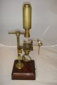 Antique Brass Jones Improved Type Monocular Microscope C1800 Other photo 6