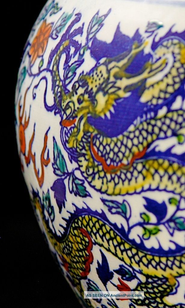  - chinese_porcelain_tri___colored_dragons__phoenix_vase_kangxi_mark__nr__5_lgw