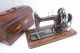 Antique 1897 - 1901 German Stoewer Hand Crank Sewing Machine Victorian Beauty Sewing Machines photo 11