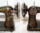 Serviced Antique 1910 Singer 66 Red Eye Treadle Only Sewing Machine Works Video Sewing Machines photo 1