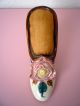 Vintage Antique Ceramic High Heel Shoe Pin Cushion,  Occupied Japan,  Plymouth Pin Cushions photo 3