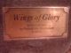 Wings Of Glory In Solid Bronze By Ronald Van Ruyckevelt 1990 Franklin Mint Metalware photo 2
