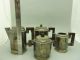 Portuguese Art Deco Silver Tea Set C1930`s Tea/Coffee Pots & Sets photo 3