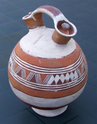 Marocco Algeria Old Terra - Cotta Vessel Poterie Touareg Ancien Oude Pot Jug photo