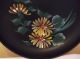 Stunning Primitive Style Handpainted Bowl Wall Hanging Primitives photo 1