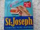 Rare St Josephs Aspirin Tins Counter Display Wow Other photo 1