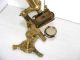 19th C.  Brass Microscope With Accessories By Negretti & Zambra, Other photo 4