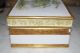 Great Vintage Mottahedeh Porcelain Ceramic Hand Painted Neoclassic Italian Box Boxes photo 3