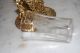 Glass Cup Or Small Flower Vase On Gold Cherub Filigree Metal Stand 1 Vases photo 9