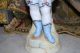 Victorian Style German Hand Painted Bisque Or Parian Boy Figurine In Pastels Figurines photo 9