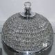 Unusual Antique French Crystal Beaded Ceiling Light Fixture Dome Nr Chandeliers, Fixtures, Sconces photo 2