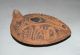 Terracotta Ancient Oil Lamp Holy Land Reproduction - 20yo Holy Land photo 1