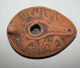Terracotta Ancient Oil Lamp Holy Land Reproduction - 20yo Holy Land photo 2
