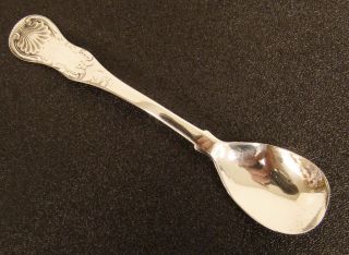 Antique Glasgow 1831 W.  Russell Ii Sterling Silver Spoon Shell Tip 5 - 1/8in 16.  4g photo