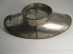 Antique Tin Footed Scale Pan/scoop Pan 11 1/2 