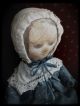 Izannah Walker Reproduction Antique Style Cloth Folk Art Doll Primitives photo 2