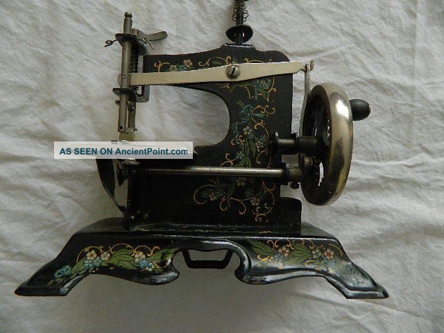 Antique Toy Sewing Machine Made In Germany Ex Sewing Machines photo