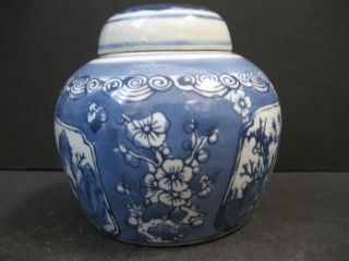 Chinese Export Blue White Vase photo