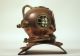 Antique Pure Brass And Copper 8x5 19th Century Style Decorative Diving Helmet Diving Helmets photo 2
