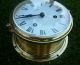 Vintage Schatz Ships Brass Royal Mariner 8 Day Clock Mint Condition Ship Clock Clocks photo 3