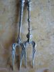 Set Of 3 Antique.  800 European Silver Meat Olive Pickle Fork Pick Silver Alloys (.800-.899) photo 8