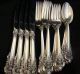 Vintage Sterling Silver Wallace Grand Baroque 4 Full Place Setting 16 Piece Set Wallace photo 6