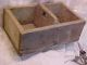 1800 ' S Wood Tray Tote Box Antique Tool Some Paint Primitives photo 1
