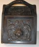 Black Forest Carved Oak Metal Lined Coal Box Boxes photo 2
