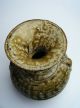 Chinese Green Glazed Pottery Jar / Vase / Hu,  Twin Loop Handles,  Han Dynasty Chinese photo 1
