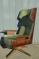 Mid - Century Modern Molded Plywood Wingback Lounge Chair Eames Plycraft Vintage Post-1950 photo 7