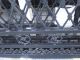 Stunning Fancy Regal Entry Cast Iron Black Gate W/posts Other photo 3