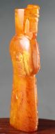 Old Chinese Hetian Jade Hand - Carved Jade Statue Ancient Man 3.  1 Inch Men, Women & Children photo 4