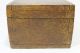 Small Antique American Primitive Folk Art Painted Pine Wood Box Nr Boxes photo 4