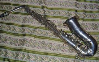 Vintage Alto Saxophone By C.  Zinzi & Co Rome Italy With Case photo
