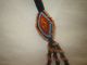 Huge Turkish Prisoner Hand Beaded Knitted Beadwork Whip Islamic photo 7