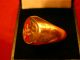 Ancient Bronze Roman / Greek Ring With ' Warrior ' On Bezel Roman photo 1
