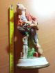 Figurine Of A Boy With A Dog,  Capodimonte Style.  Made In Spain Other photo 1