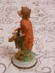 Figurine Of A Boy With A Dog,  Capodimonte Style.  Made In Spain Other photo 3