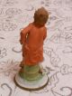Figurine Of A Boy With A Dog,  Capodimonte Style.  Made In Spain Other photo 4