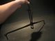 19th C Primitive Antique Wrought Forged Iron Fur Trade Gold Coin Scale Scales Primitives photo 1
