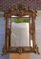 Elaborate Victorian Rococo Gilt Mirror Mirrors photo 3