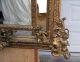 Elaborate Victorian Rococo Gilt Mirror Mirrors photo 6